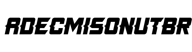 Killer Tech Italic  Free Fonts Download