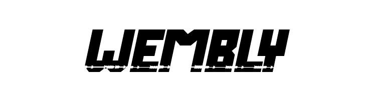 Sound Wave Italic  Free Fonts Download