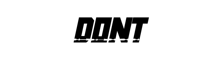 Sound Wave Italic  Free Fonts Download