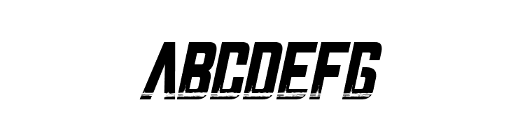 Battle Star Italic  Free Fonts Download