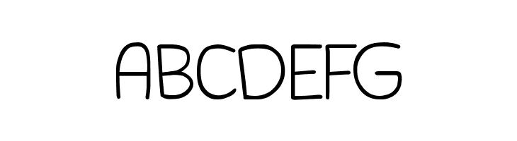 Child's Hand  Free Fonts Download