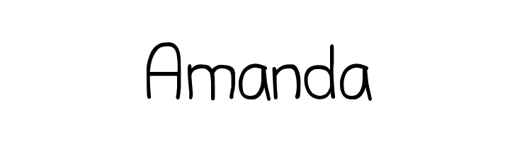 Child's Hand  Free Fonts Download