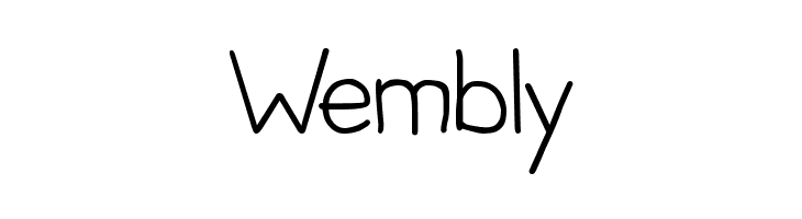 Child's Hand  Free Fonts Download