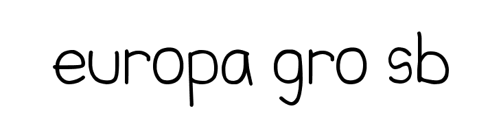 Child's Hand  Free Fonts Download