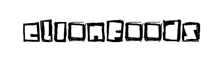 stiff neck  Free Fonts Download