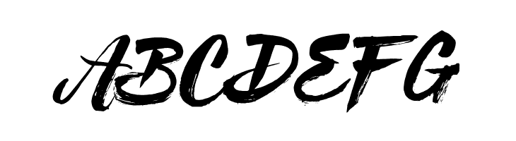 Syabab Brush Script  Free Fonts Download