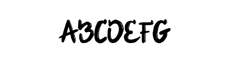 BangBang Cute Brush Font  Free Fonts Download