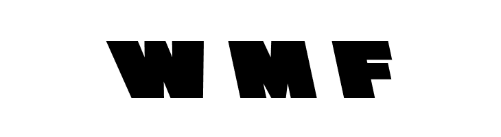 Megabold 1.0 TRIAL Left 12  Free Fonts Download