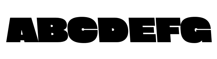 Megabold 1.0 TRIAL Left 4  Free Fonts Download