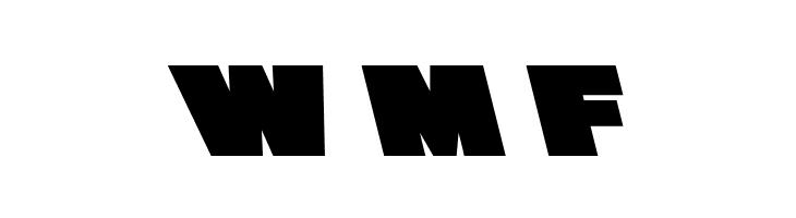 Megabold 1.0 TRIAL Left 14  Free Fonts Download