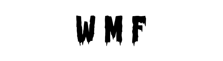 Bloody Frozen Regular  Free Fonts Download