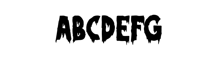 BloodyFrozen-Regular  Free Fonts Download