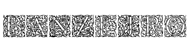 Arabesque Initialen  Free Fonts Download