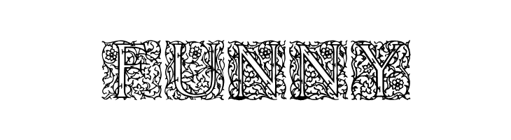 Arabesque Initialen  Free Fonts Download