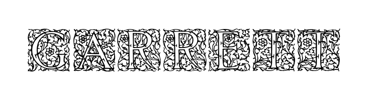 Arabesque Initialen  Free Fonts Download