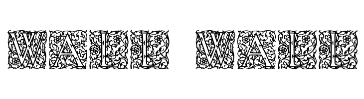 Arabesque Initialen  Free Fonts Download