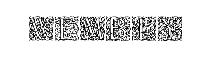 Arabesque Initialen  Free Fonts Download