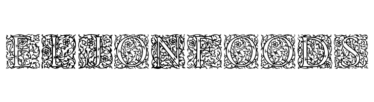 Arabesque Initialen  Free Fonts Download