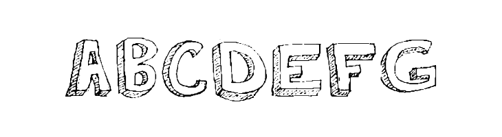 Walk Around the Block  Free Fonts Download