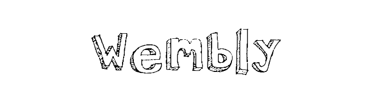 Walk Around the Block  Free Fonts Download