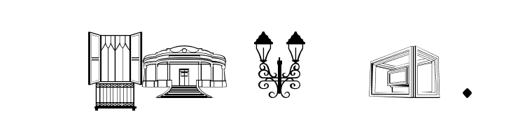 Iconos prado  Free Fonts Download