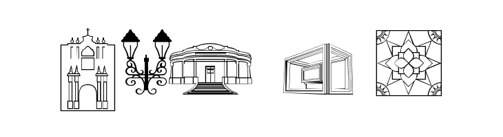 Iconos prado  Free Fonts Download