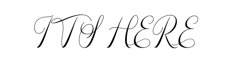 UmbrellaScript  Free Fonts Download