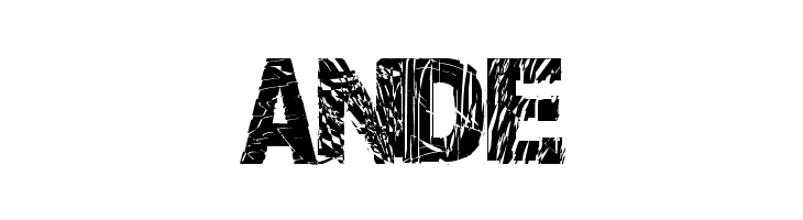 Disorted and Scratchy  Free Fonts Download