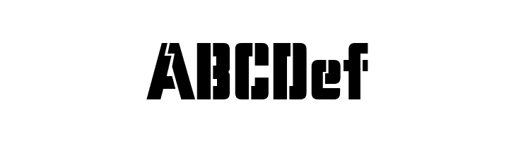 Stencil Camera  Free Fonts Download