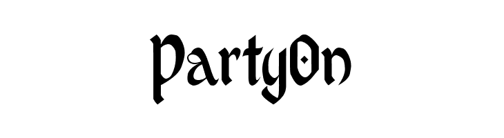 Black White  Free Fonts Download