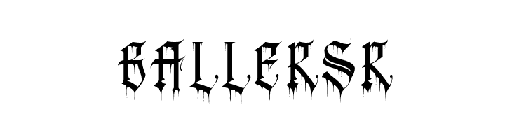 Black Blood  Free Fonts Download