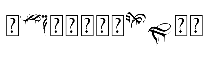 BlackBloodOrnament  Free Fonts Download