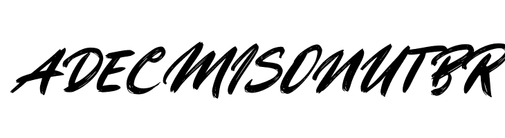 Playbrush Tilted  Free Fonts Download