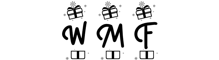 SnowBoom-Christmas  Free Fonts Download