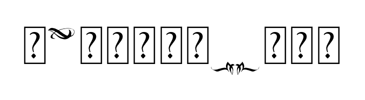 BlackWineOrnament  Free Fonts Download