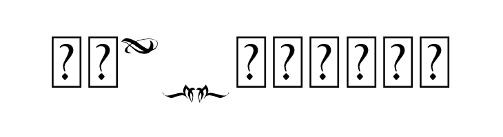 BlackWineOrnament  Free Fonts Download