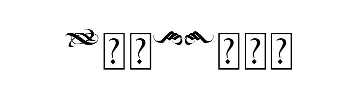 Black Wine Ornament  Free Fonts Download