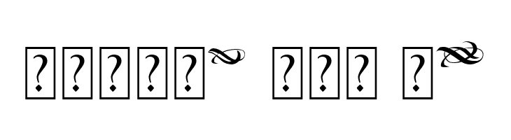 Black Wine Ornament  Free Fonts Download