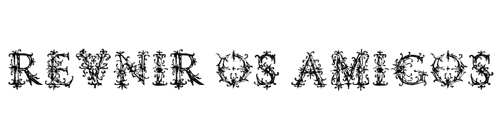 VespasiansFlorials  Free Fonts Download