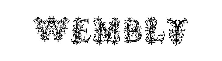 VespasiansFlorials  Free Fonts Download