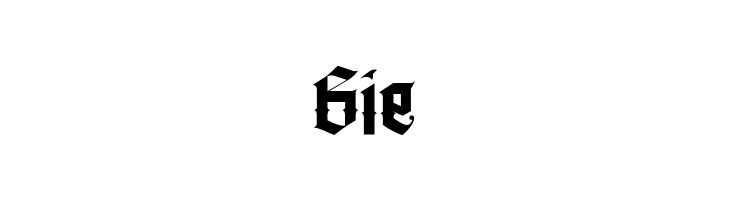 Black Gunslinger  Free Fonts Download