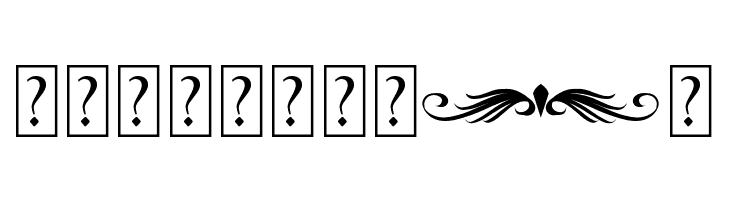 BlackGunslingerOrnament  Free Fonts Download