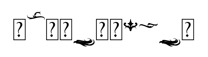 BlackroseOrnament  Free Fonts Download