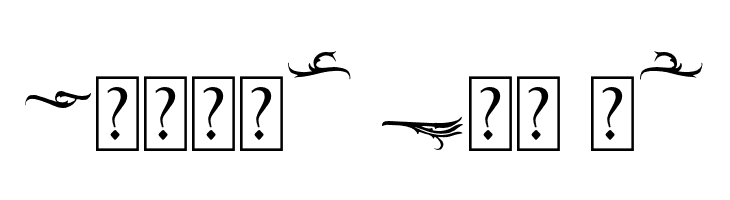 BlackroseOrnament  Free Fonts Download