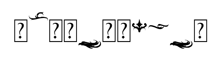 Blackrose Ornament  Free Fonts Download