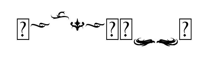 Blackrose Ornament  Free Fonts Download