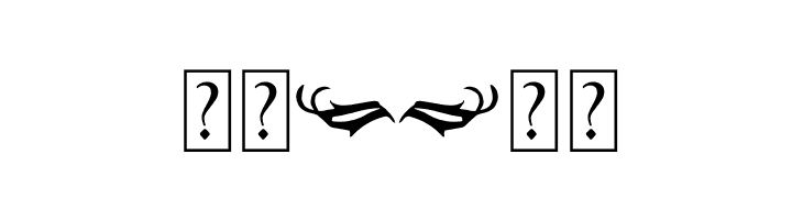 BlackPantherOrnament  Free Fonts Download