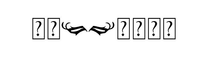 Black Panther Ornament  Free Fonts Download