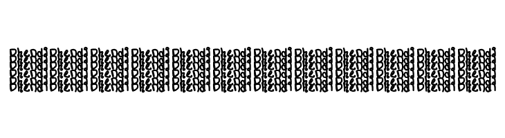 BALOK-balok TAK sempurna  Free Fonts Download