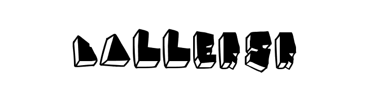 BALOK-balok TAK sempurna  Free Fonts Download